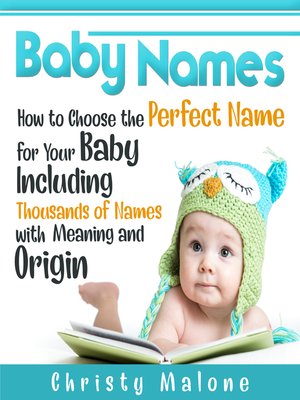 cover image of Baby Names
